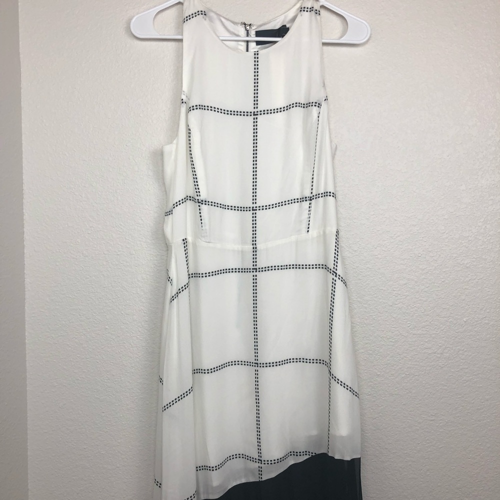 NWT Line & Dot White black Ryder maxi dress